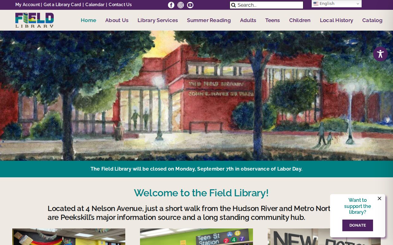 Peekskill city directory research at Field Library